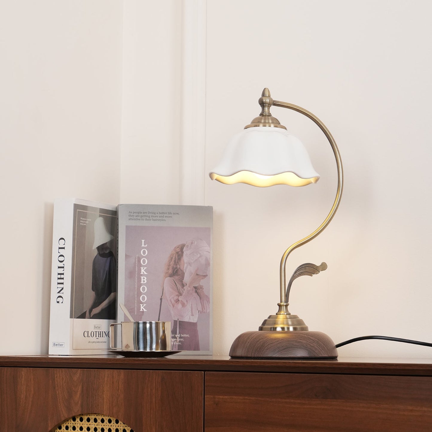 Vintage Laiton Work lamp Table Lamp