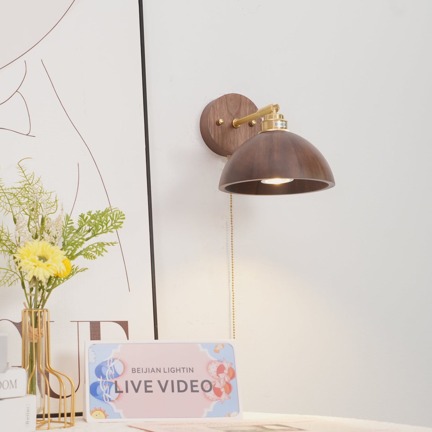 Rhett Pull Wall Lamp