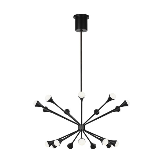 Visual Comfort Modern Collection Sean Lavin Lody 31 Inch 18 Light Led Chandelier Cp376147