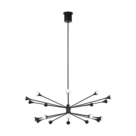 Visual Comfort Modern Collection Sean Lavin Lody 48 Inch 20 Light Led Chandelier Cp376145