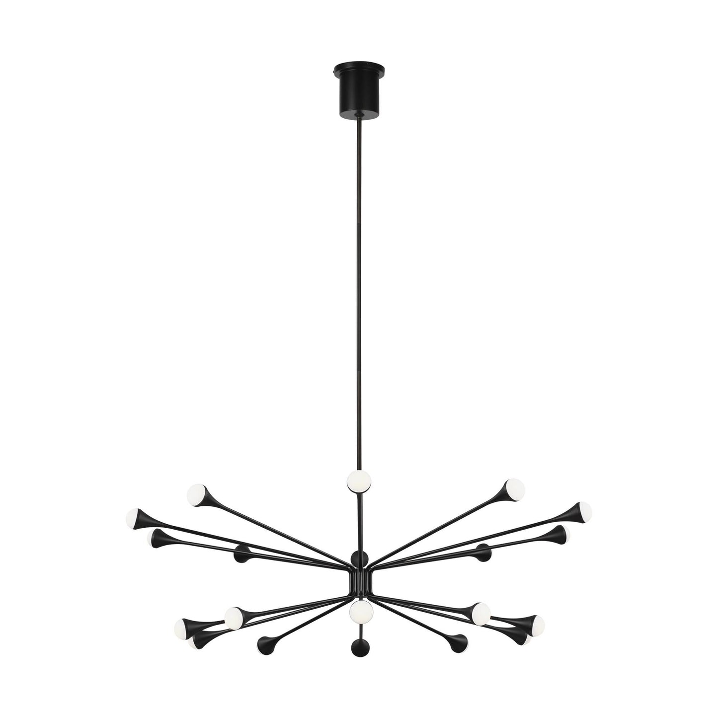 Visual Comfort Modern Collection Sean Lavin Lody 48 Inch 20 Light Led Chandelier Cp376145