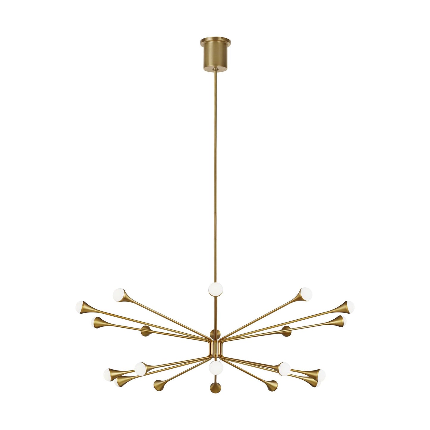 Visual Comfort Modern Collection Sean Lavin Lody 48 Inch 20 Light Led Chandelier Cp376144