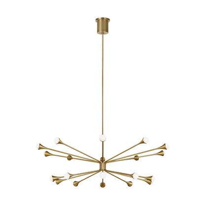 Visual Comfort Modern Collection Sean Lavin Lody 48 Inch 20 Light Led Chandelier Cp376144