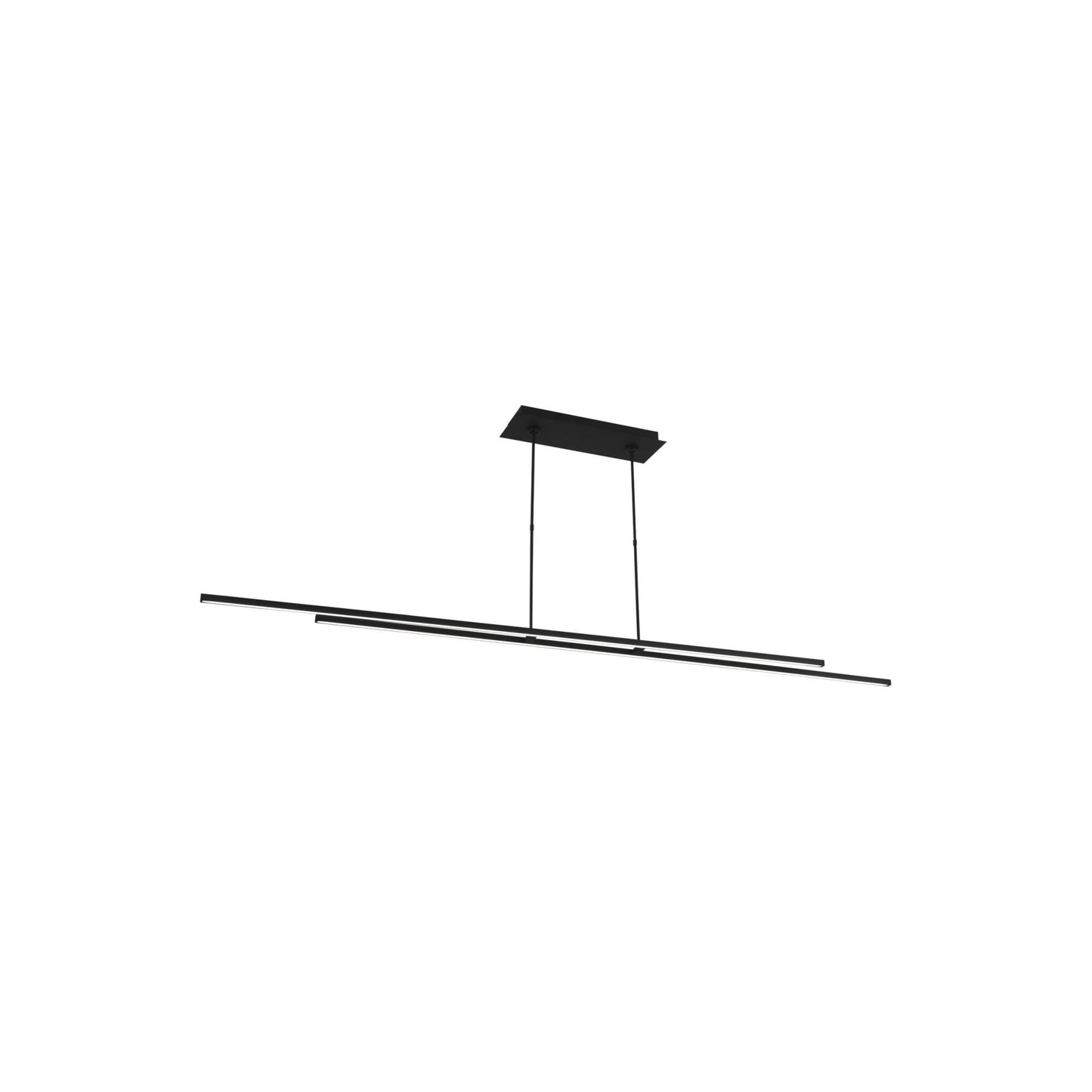 Visual Comfort Modern Collection Mick De Giulio Stagger 84 Inch 2 Light Led Linear Suspension Light Cp735397