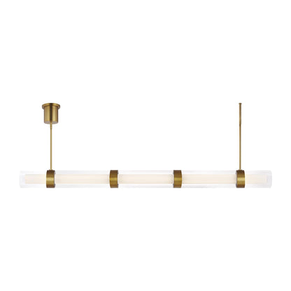 Visual Comfort Modern Collection Sean Lavin Wit 55 Inch Led Linear Suspension Light Cp376193