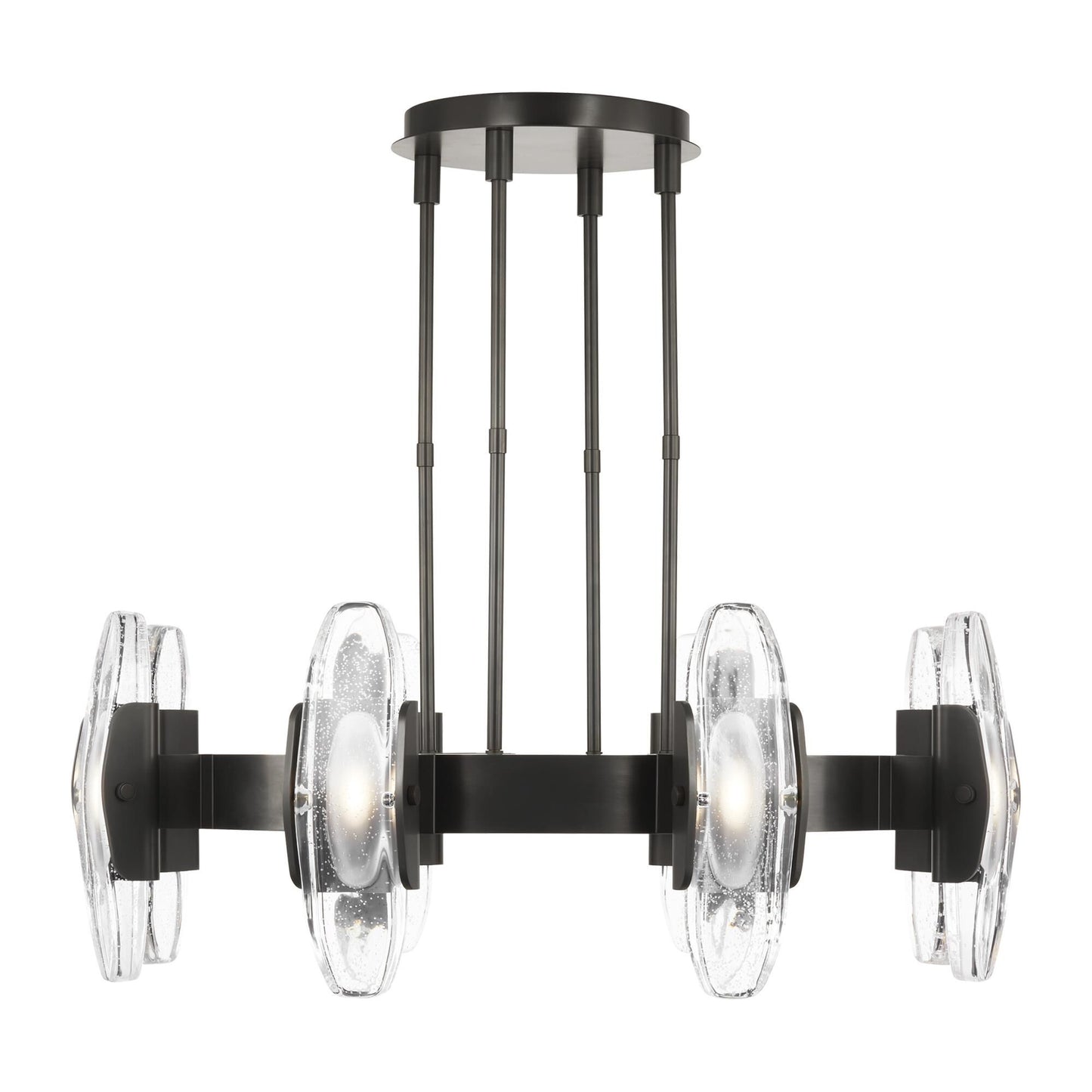 Visual Comfort Modern Collection Avroko Wythe 39 Inch 8 Light Led Chandelier Cp735388