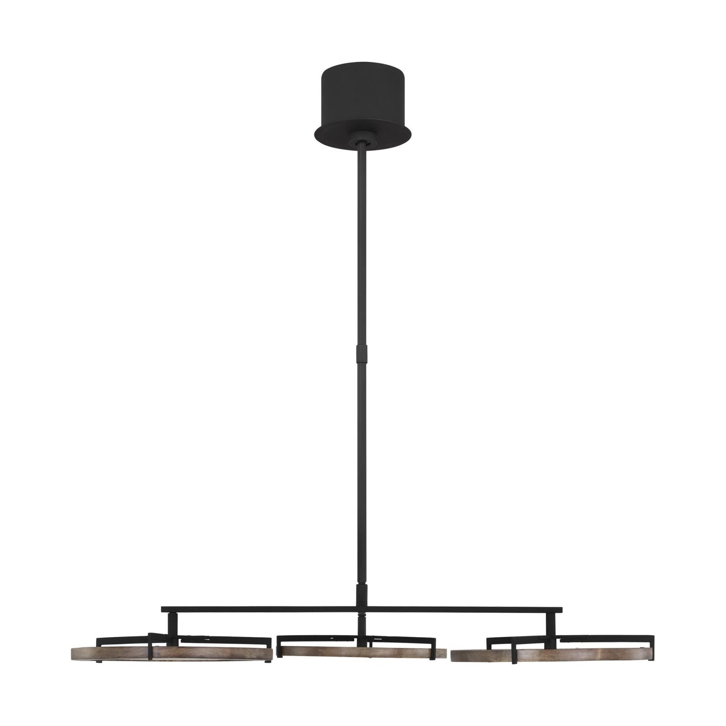 Visual Comfort Modern Collection Clodagh Shuffle 29 Inch 3 Light Led Chandelier Cp783922