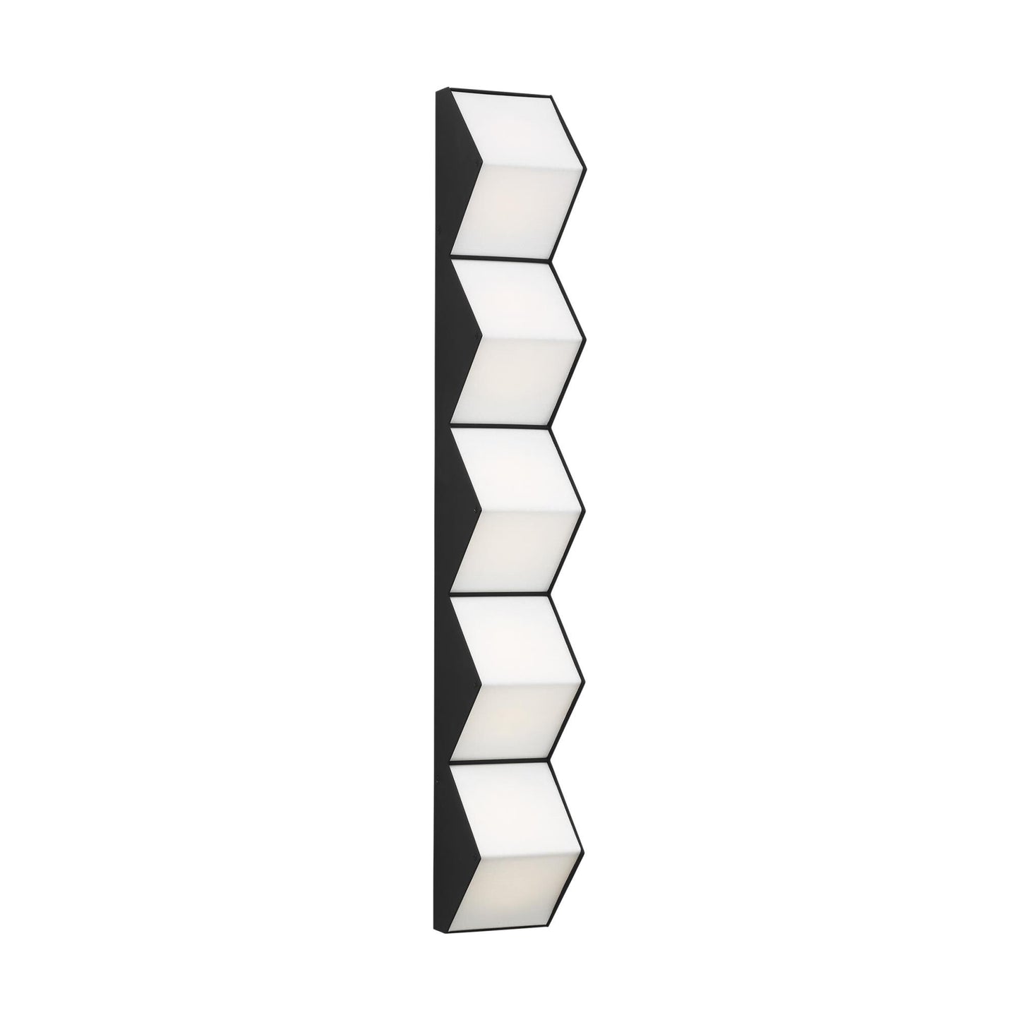 Visual Comfort Modern Collection Clodagh Zig Zag 30 Inch Led Wall Sconce Cp784020