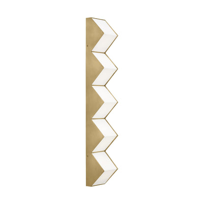 Visual Comfort Modern Collection Clodagh Zig Zag 30 Inch Led Wall Sconce Cp784020