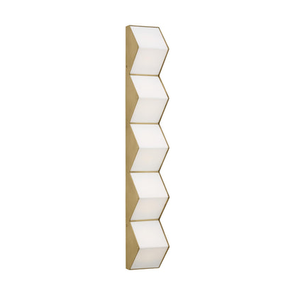 Visual Comfort Modern Collection Clodagh Zig Zag 30 Inch Led Wall Sconce Cp784020