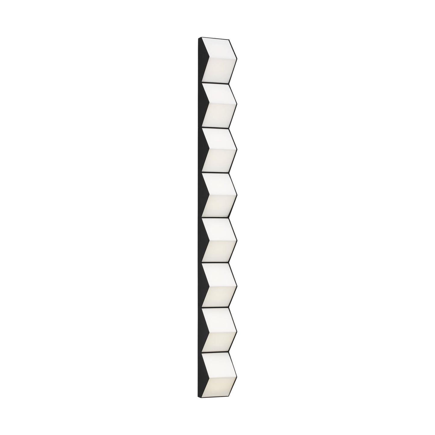 Visual Comfort Modern Collection Clodagh Zig Zag 48 Inch Led Wall Sconce Cp784023