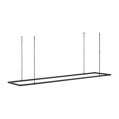 Visual Comfort Modern Collection Mick De Giulio Stagger 84 Inch Led Linear Suspension Light Cp783944