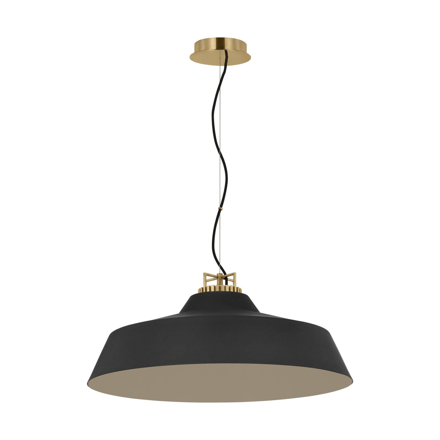 Visual Comfort Modern Collection Sean Lavin Forge 28 Inch Led Large Pendant Cp783934