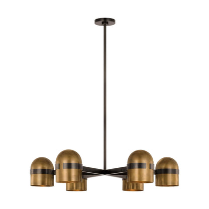 Visual Comfort Modern Collection Avroko Octavia 36 Inch 6 Light Chandelier Cp812708