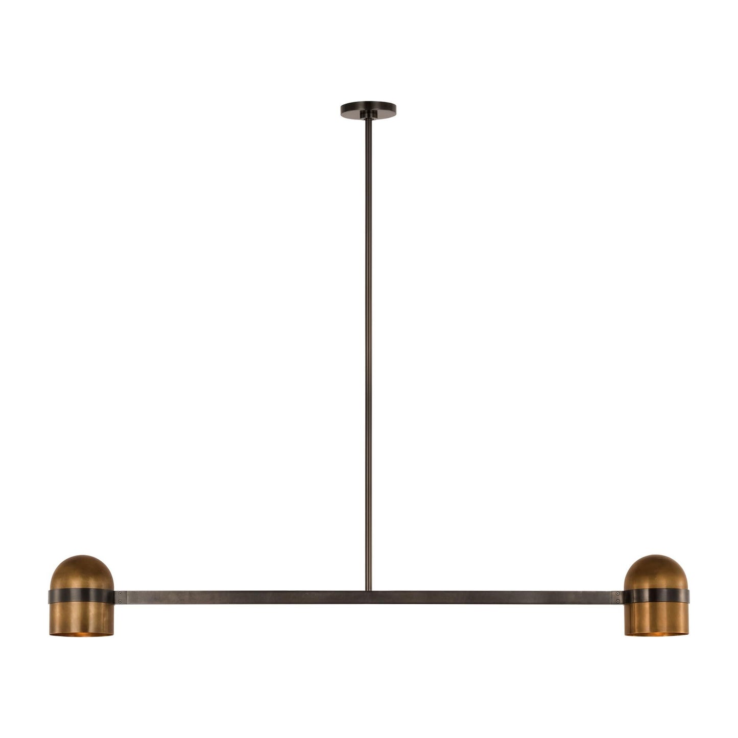 Visual Comfort Modern Collection Avroko Octavia 56 Inch 2 Light Linear Suspension Light Cp812711