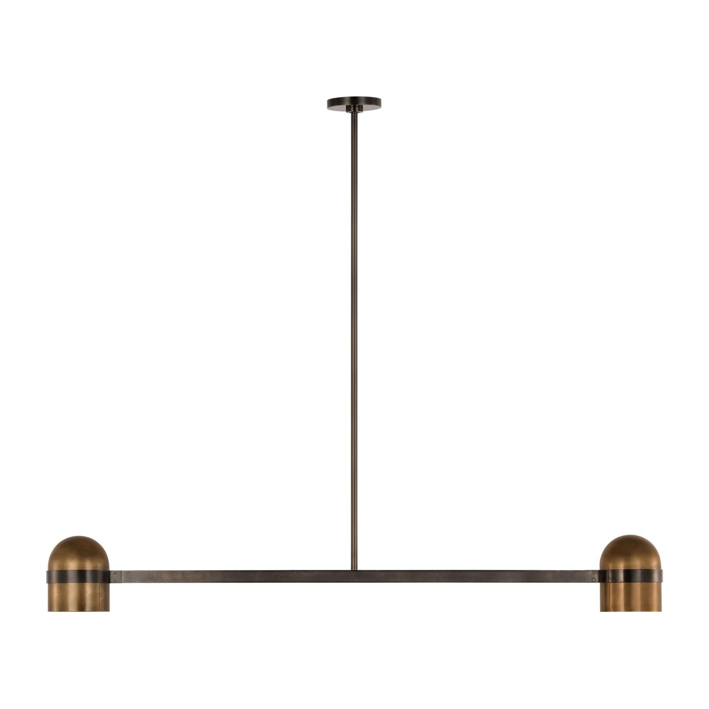 Visual Comfort Modern Collection Avroko Octavia 56 Inch 2 Light Linear Suspension Light Cp812711