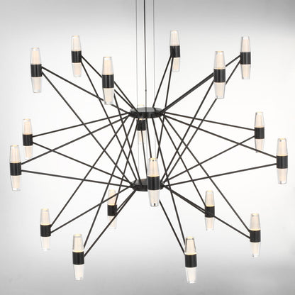 Visual Comfort Modern Collection Sean Lavin Lassell 38 Inch 36 Light Chandelier Cp812757