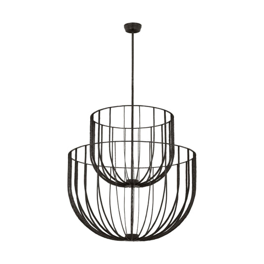 Visual Comfort Modern Collection Sean Lavin Sanchi 36 Inch 3 Light Chandelier Cp812761