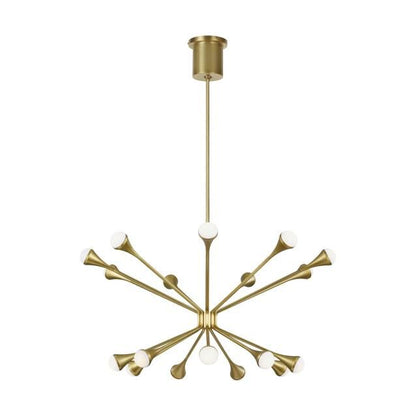 Visual Comfort Modern Collection Sean Lavin Lody 31 Inch 18 Light Led Chandelier Cp376146