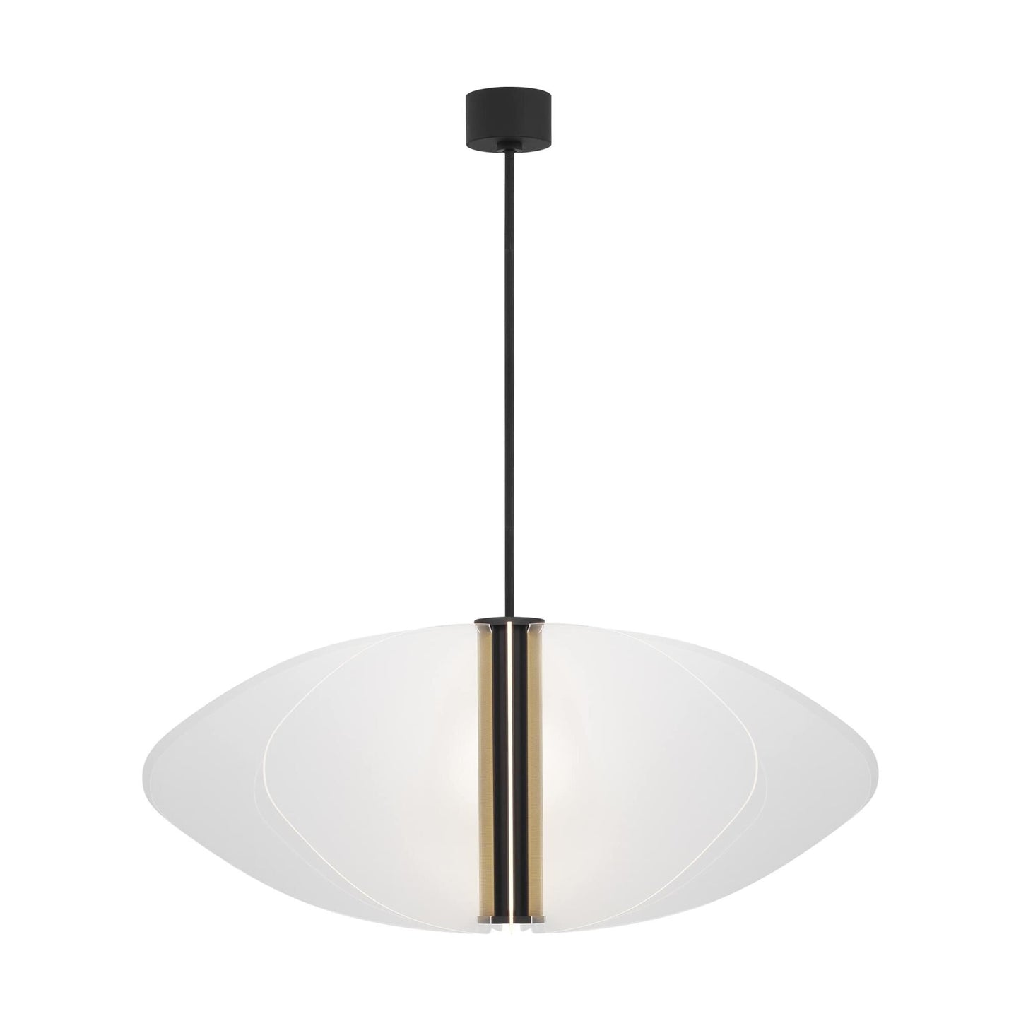 Visual Comfort Modern Collection Sean Lavin Nyra 52 Inch Large Pendant Cp821346