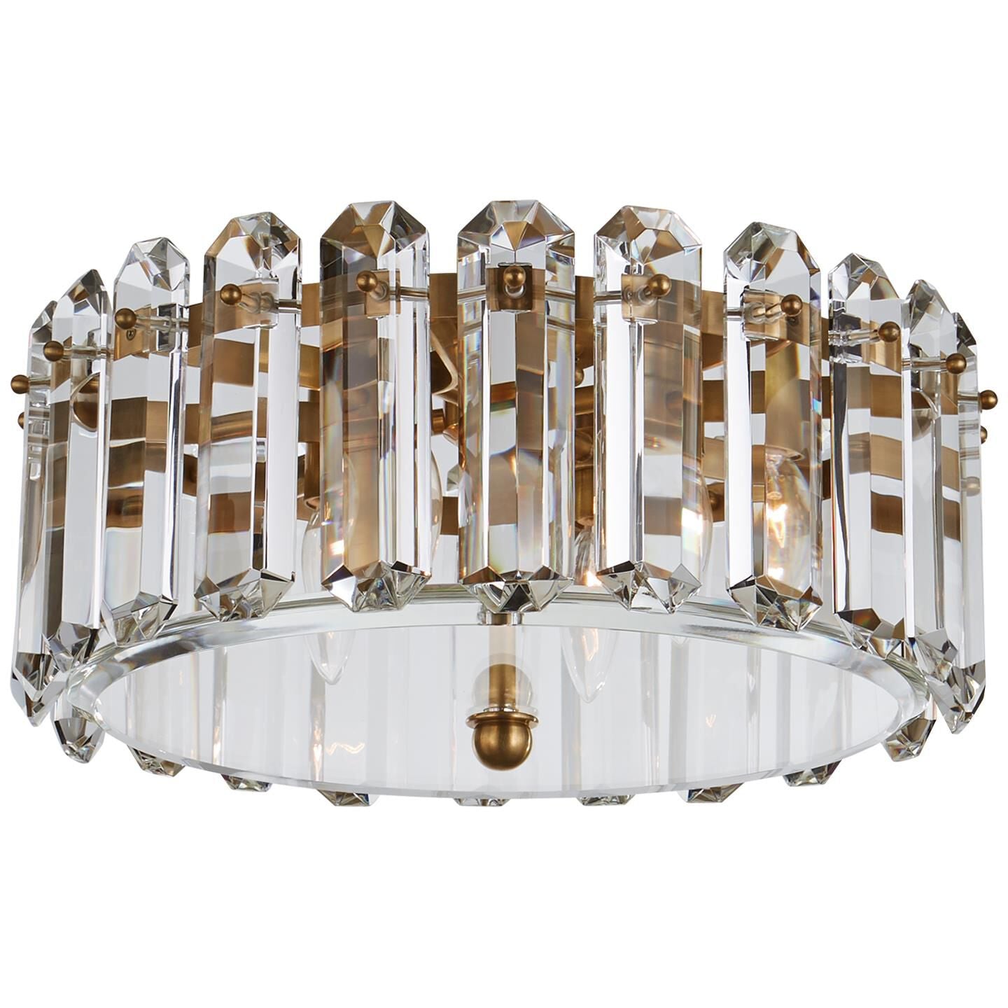 Visual Comfort Signature Collection Aerin Bonnington 18 Inch 4 Light Flush Mount Cp375935