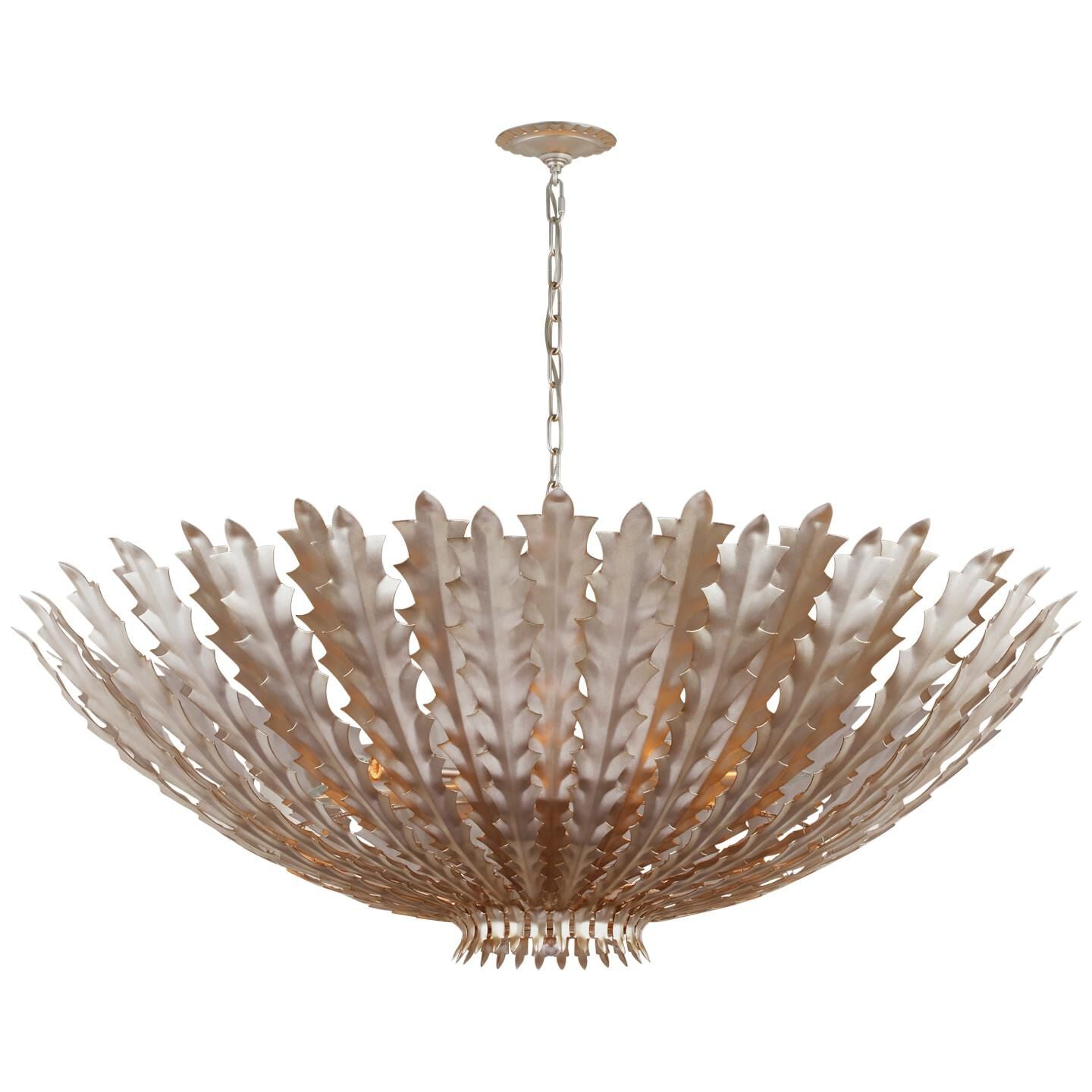 Visual Comfort Signature Collection Aerin Hampton 48 Inch 8 Light Led Chandelier Cp793804