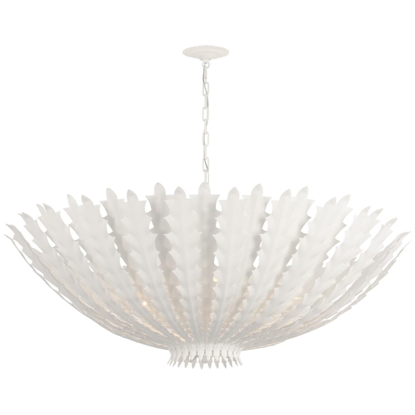 Visual Comfort Signature Collection Aerin Hampton 48 Inch 8 Light Led Chandelier Cp793804