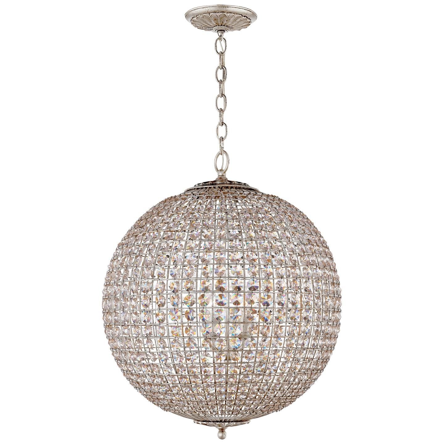 Visual Comfort Signature Collection Aerin Renwick 23 Inch 4 Light Chandelier Cp125133