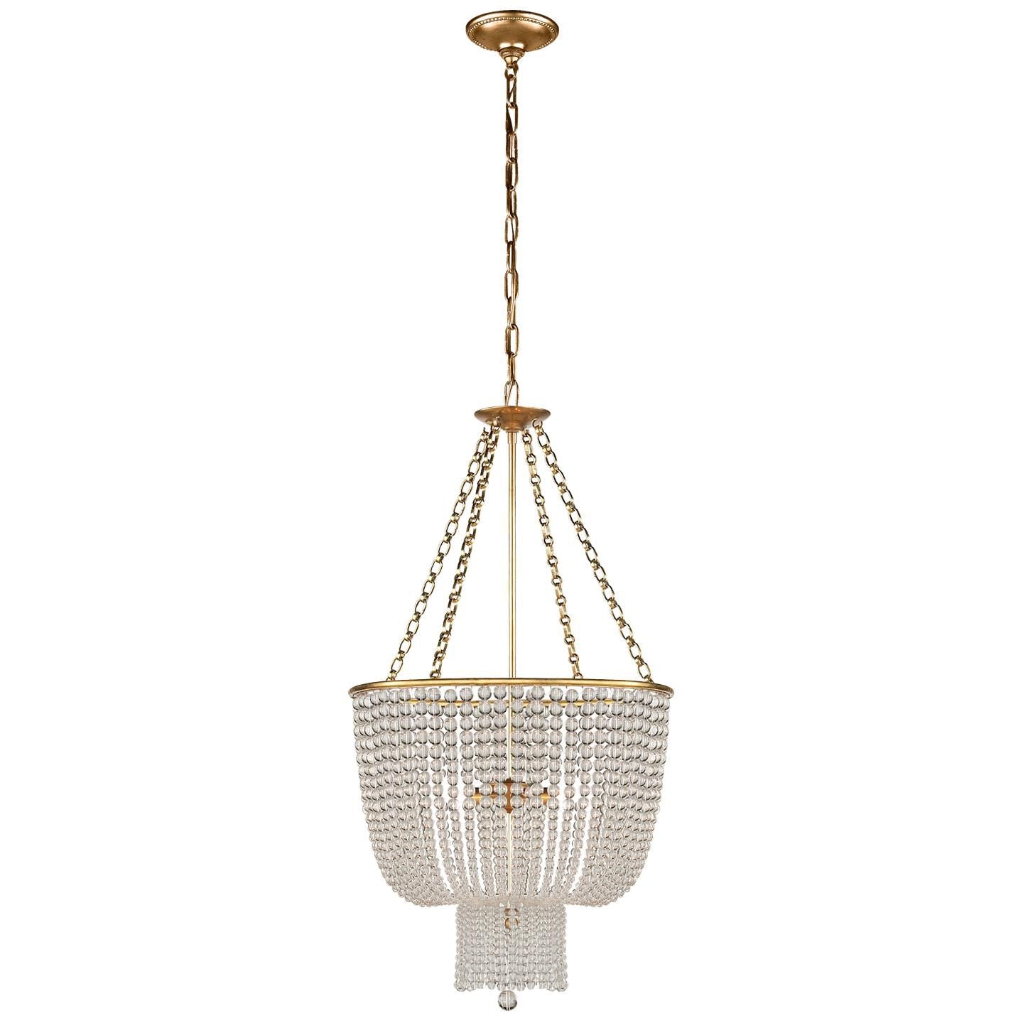 Visual Comfort Signature Collection Aerin Jacqueline 19 Inch 4 Light Mini Chandelier Cp125134