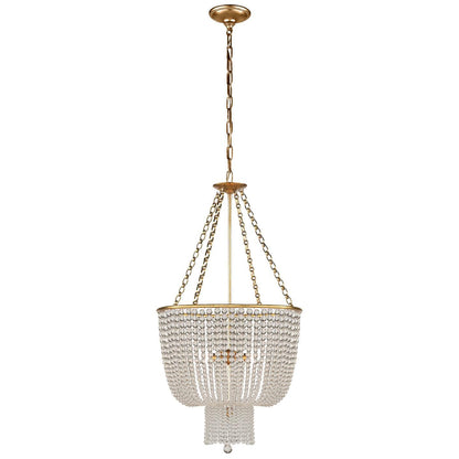 Visual Comfort Signature Collection Aerin Jacqueline 19 Inch 4 Light Mini Chandelier Cp125134