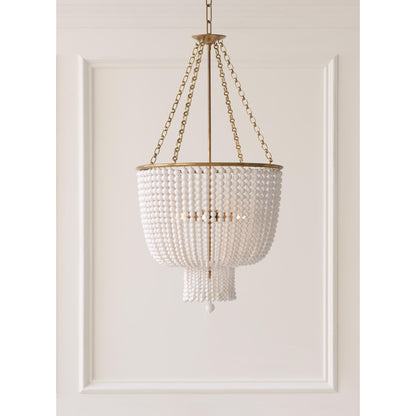 Visual Comfort Signature Collection Aerin Jacqueline 19 Inch 4 Light Mini Chandelier Cp125134