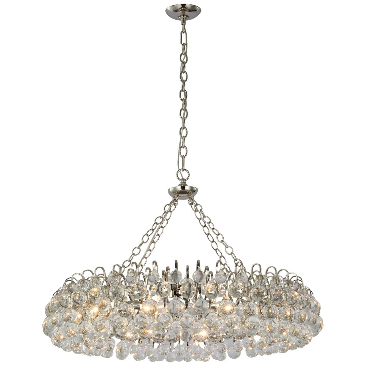 Visual Comfort Signature Collection Aerin Bellvale 36 Inch 10 Light Chandelier Cp484054