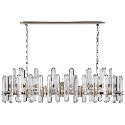 Visual Comfort Signature Collection Aerin Bonnington 55 Inch 24 Light Linear Suspension Light Cp260794