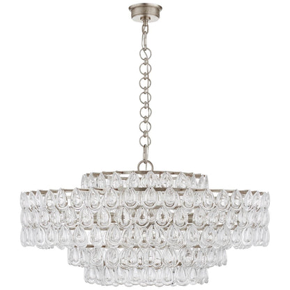 Visual Comfort Signature Collection Aerin Liscia 36 Inch 12 Light Chandelier Cp375944