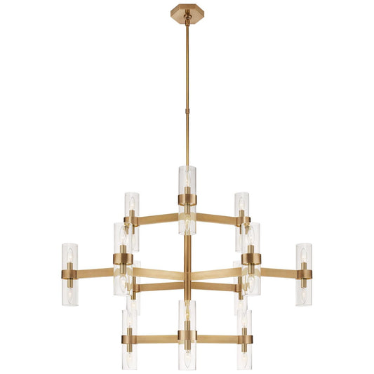 Visual Comfort Signature Collection Aerin Margita 44 Inch 24 Light Chandelier Cp260796