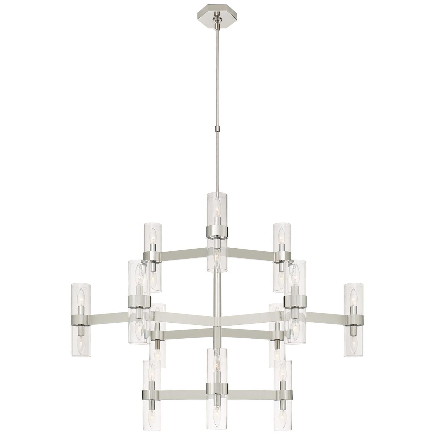 Visual Comfort Signature Collection Aerin Margita 44 Inch 24 Light Chandelier Cp260796