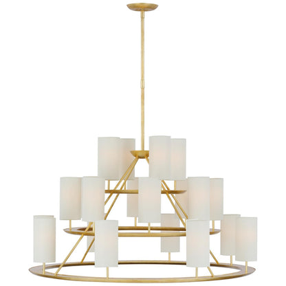 Visual Comfort Signature Collection Aerin Trevi 43 Inch 20 Light Led Chandelier Cp769410