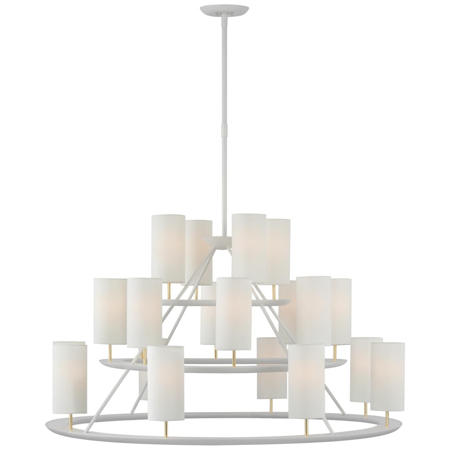 Visual Comfort Signature Collection Aerin Trevi 43 Inch 20 Light Led Chandelier Cp769410