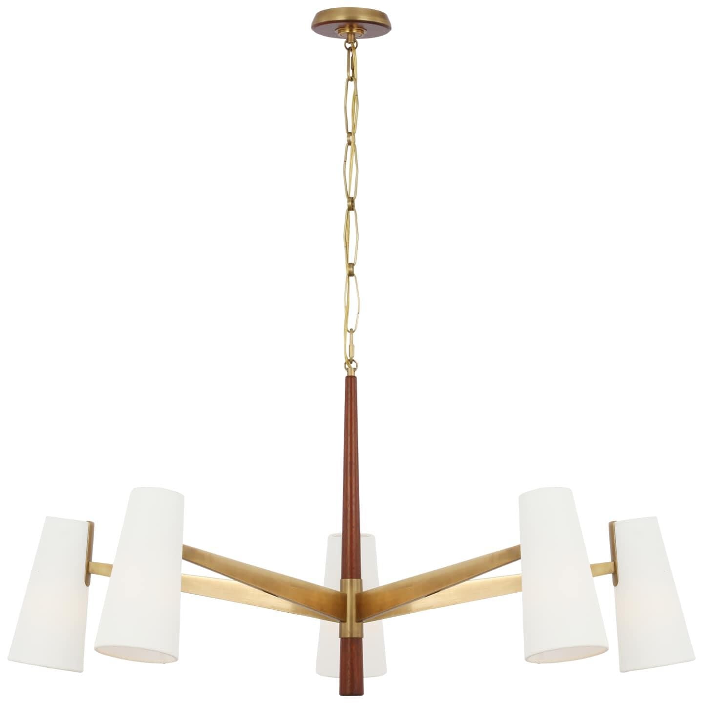 Visual Comfort Signature Collection Aerin Olina 42 Inch Chandelier Cp818806