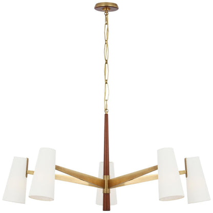 Visual Comfort Signature Collection Aerin Olina 42 Inch Chandelier Cp818806