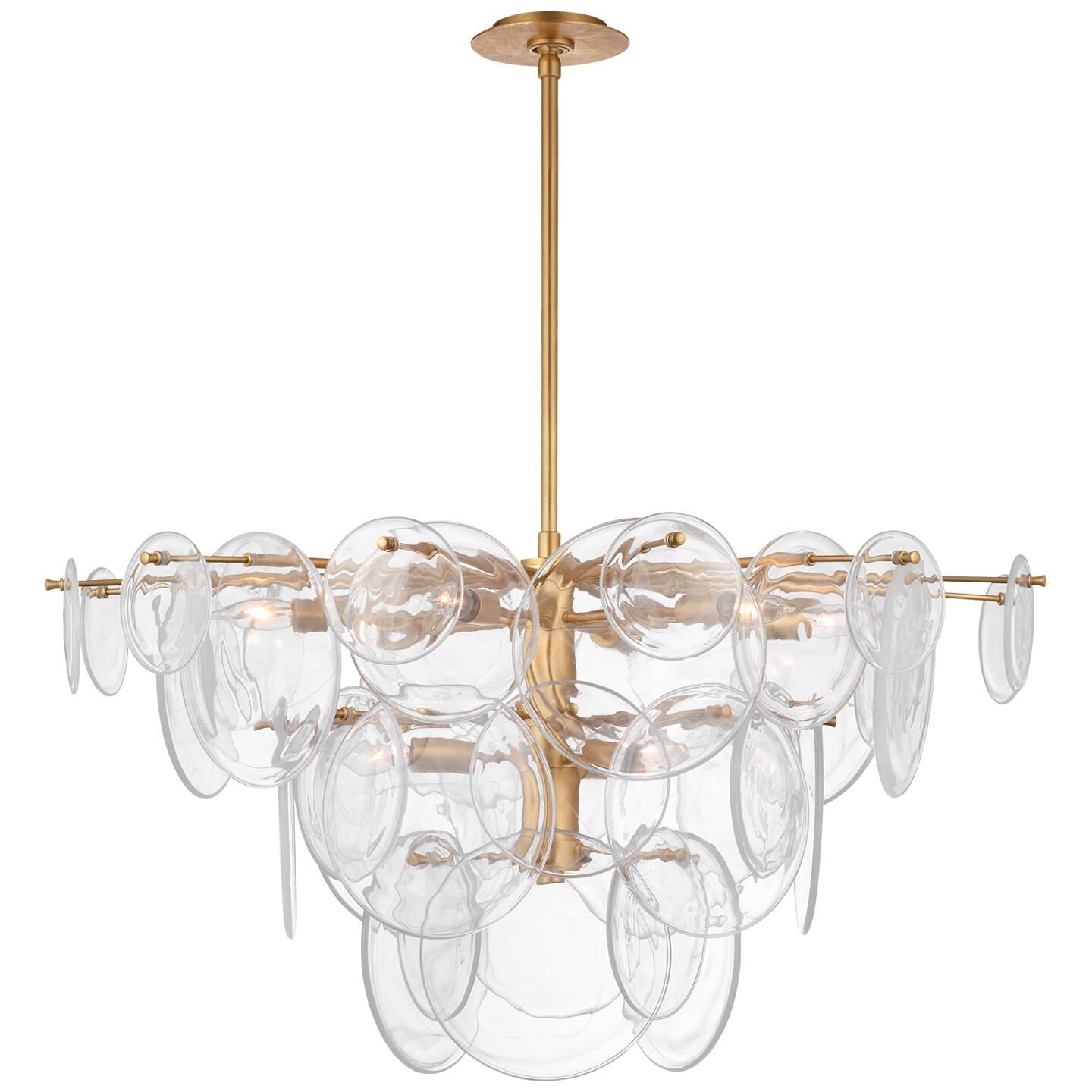 Visual Comfort Signature Collection Aerin Loire 37 Inch 9 Light Chandelier Cp375948