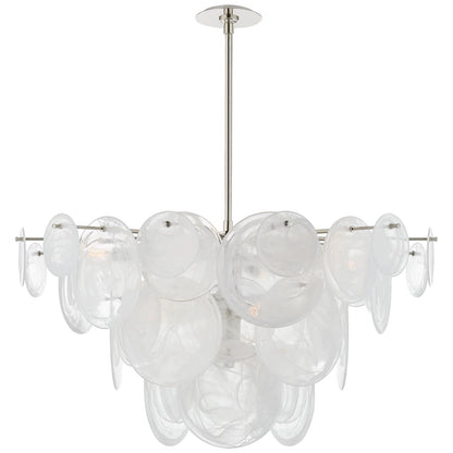 Visual Comfort Signature Collection Aerin Loire 37 Inch 9 Light Chandelier Cp375948