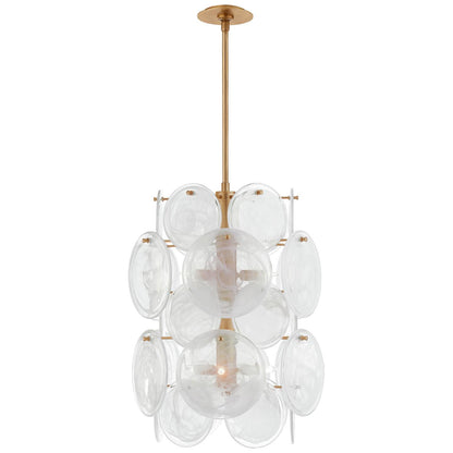 Visual Comfort Signature Collection Aerin Loire 20 Inch 6 Light Mini Chandelier Cp428830