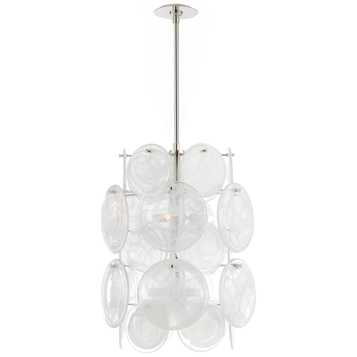 Visual Comfort Signature Collection Aerin Loire 20 Inch 6 Light Mini Chandelier Cp428830