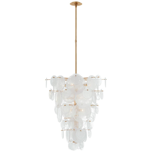 Visual Comfort Signature Collection Aerin Loire 29 Inch 12 Light Chandelier Cp428831