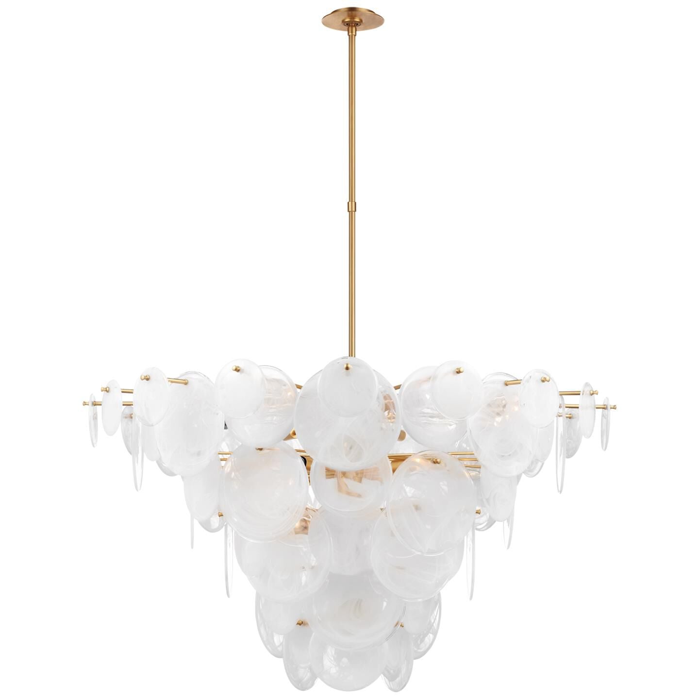 Visual Comfort Signature Collection Aerin Loire 48 Inch 20 Light Led Chandelier Cp785737