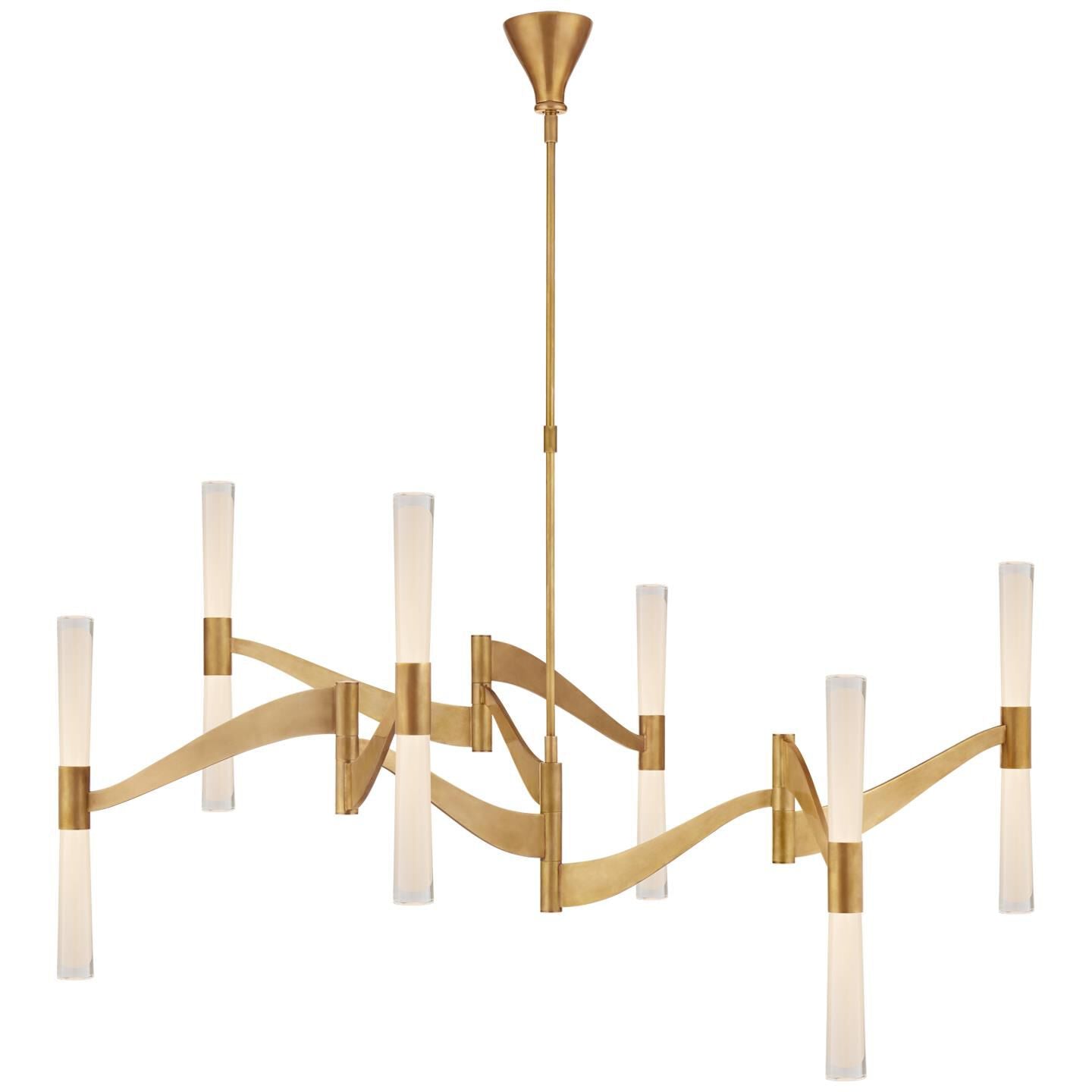 Visual Comfort Signature Collection Aerin Brenta 54 Inch Led Chandelier Cp428834