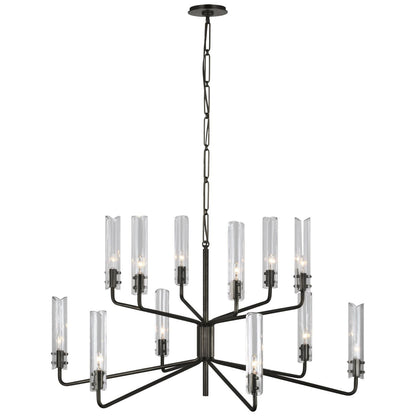 Visual Comfort Signature Collection Aerin Casoria 42 Inch 12 Light Led Chandelier Cp733586