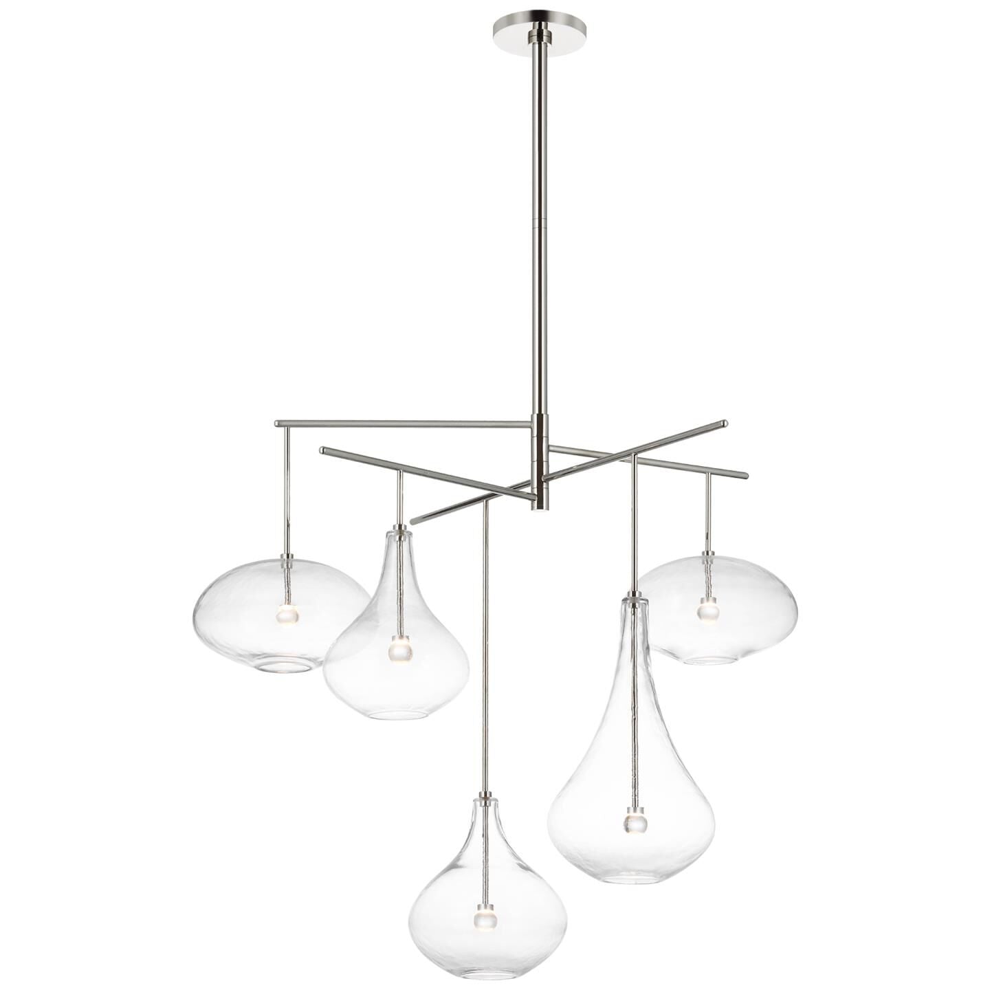 Visual Comfort Signature Collection Champalimaud Lomme 38 Inch Led Chandelier Cp774143