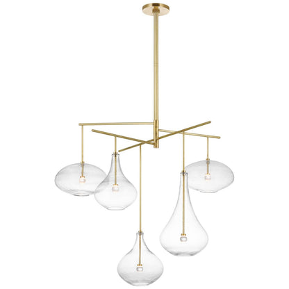 Visual Comfort Signature Collection Champalimaud Lomme 38 Inch Led Chandelier Cp774143